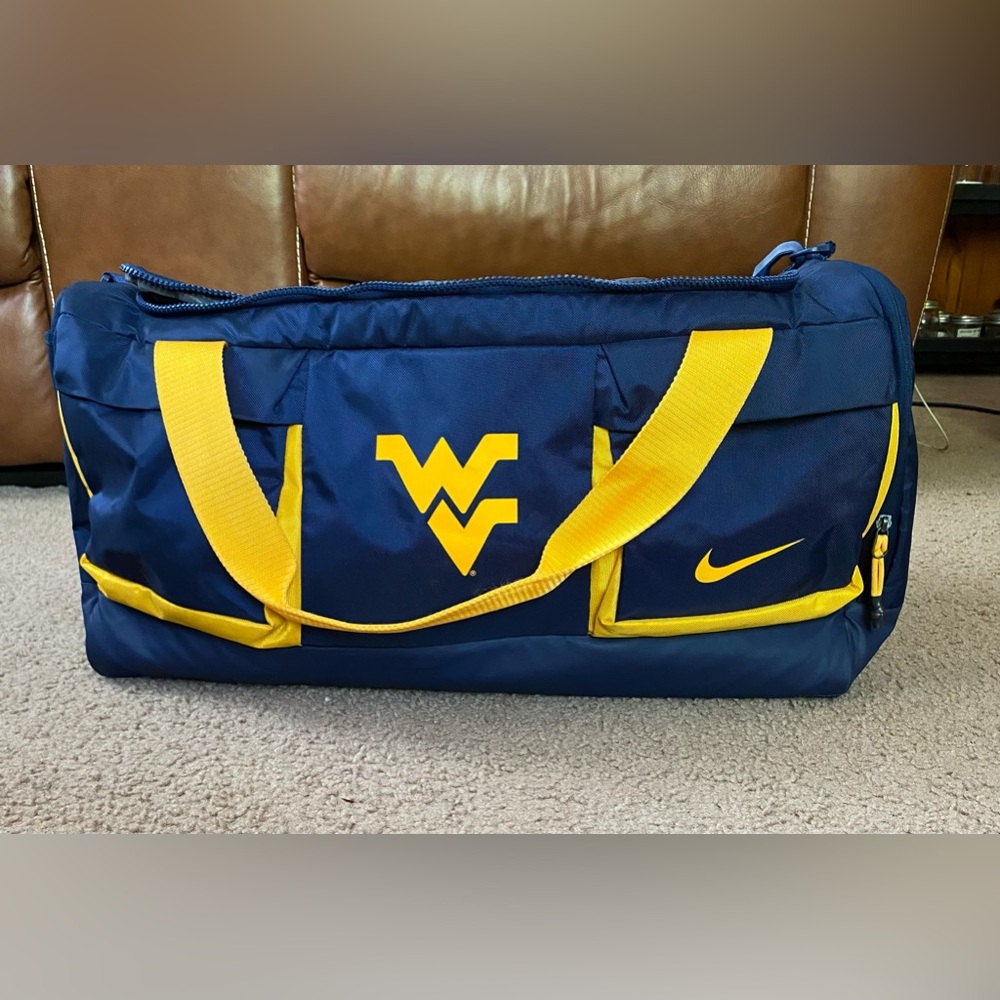 Nike West Virginia Duffel Bag